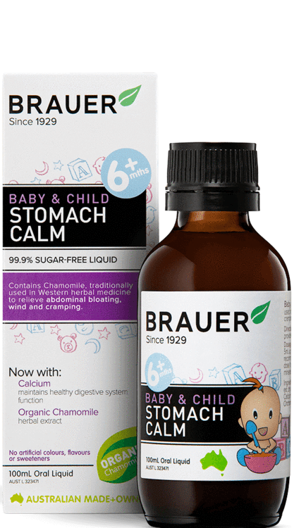 Baby & Child Stomach Calm 100ml Brauer - Broome Natural Wellness