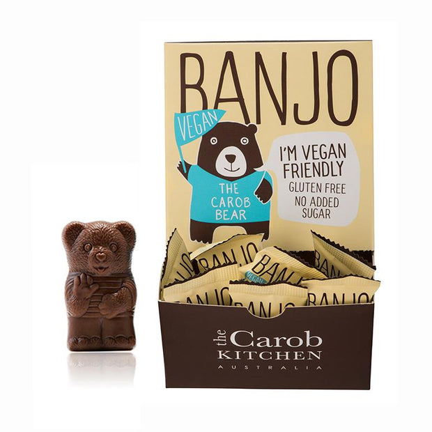 Banjo Carob Bear Vegan 15g The Carob Kitchen - Broome Natural Wellness