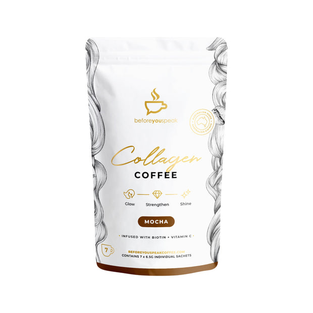 Collagen Coffee Mocha 6.5g x 7 Sachets Before You Speak