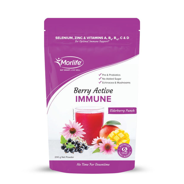 Berry Active Immune 200g Morlife - Broome Natural Wellness