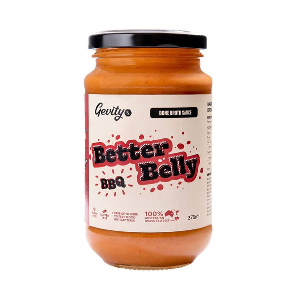 Bone Broth Sauce BBQ 375ml Gevity - Broome Natural Wellness