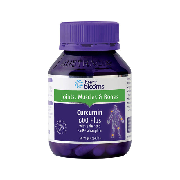 Curcumin 600 plus 60C Blooms - Broome Natural Wellness