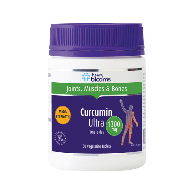 Curcumin Ultra 1300mg (1 a day) 30T Blooms - Broome Natural Wellness