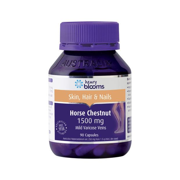 Horse Chestnut 1500mg 90C Blooms - Broome Natural Wellness