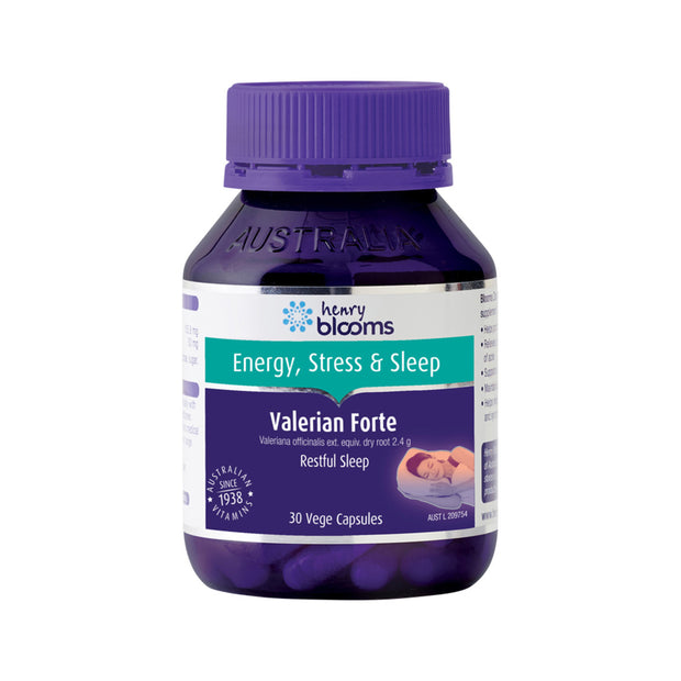Valerian Forte 30VC Henry Blooms - Broome Natural Wellness