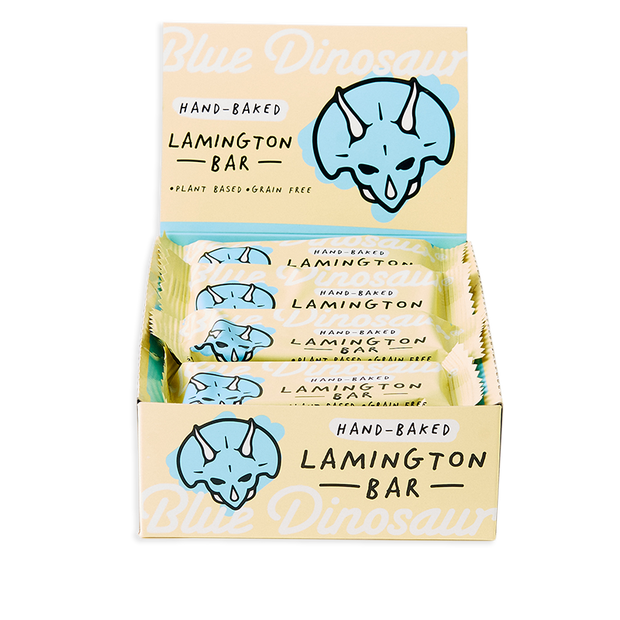 Blue Dinosaur Lamington Paleo Bar 45g - Broome Natural Wellness
