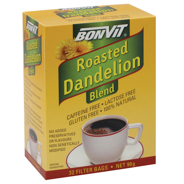 Roasted Dandelion Blend Teabags 32s Bonvit - Broome Natural Wellness