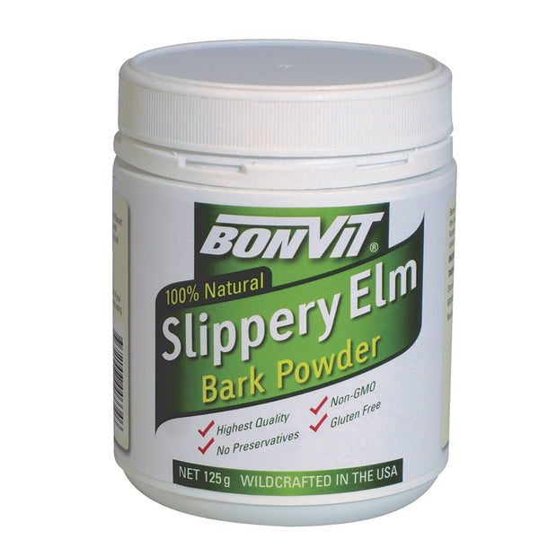 Slippery Elm Bark Powder 125g Bonvit - Broome Natural Wellness