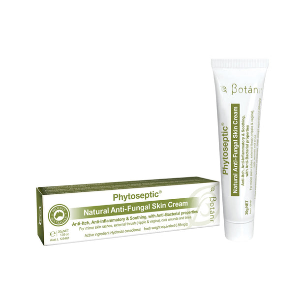 Phytoseptic Natural Anti-Fungal Cream 30g Botani