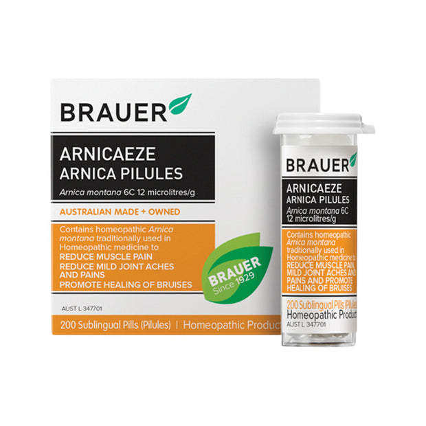 ArnicaEze Arnica Pilules 8g (2x4g) Pillules Brauer