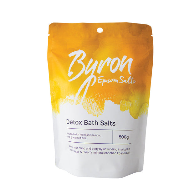 Byron Bath Salts Detox 500g Botanical Blends - Broome Natural Wellness