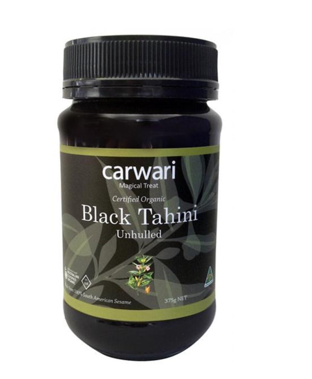 Black Tahini 375g  Carwari - Broome Natural Wellness