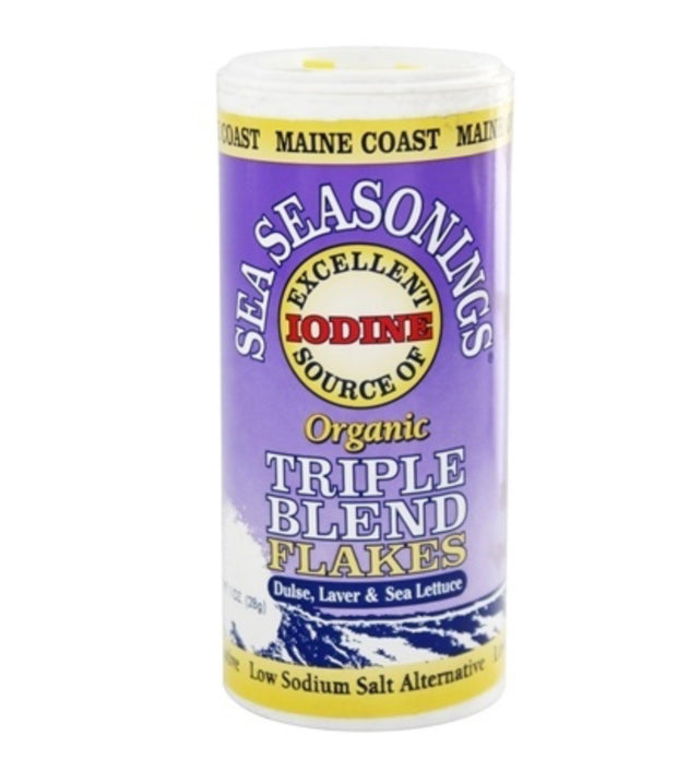 Triple Blend Flakes (Dulse. Laver. Sea Lettuce) 28g - Broome Natural Wellness