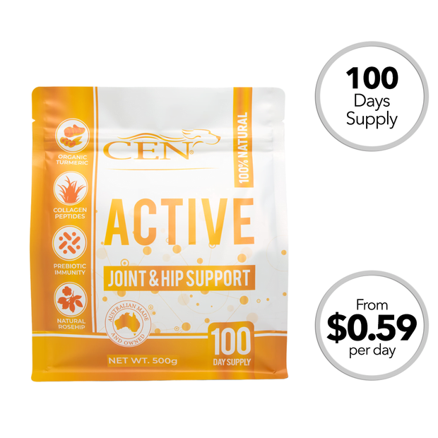 Active Hip & Joint Support For Dogs 500g Cen