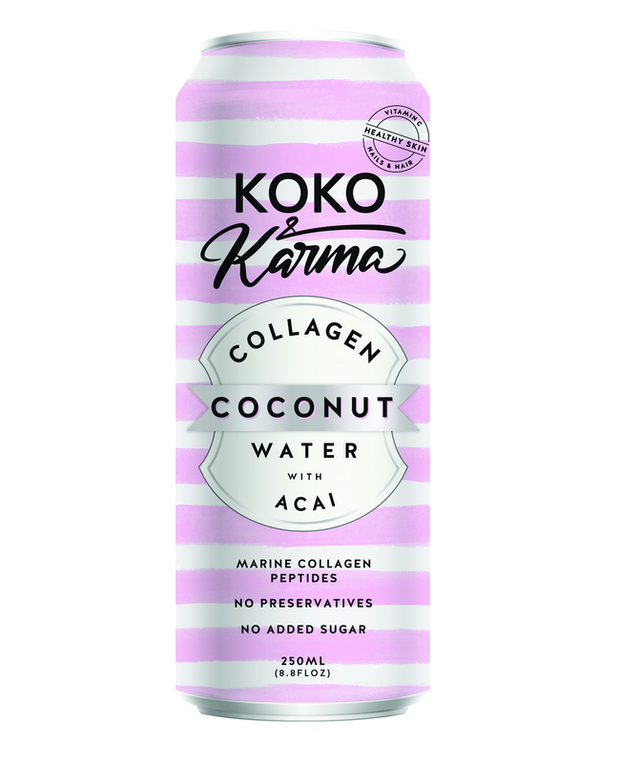 Coconut Water With Collagen and Acai 250ml Koko & Karma