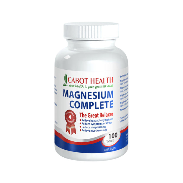 Magnesium Complete 100T Cabot Health