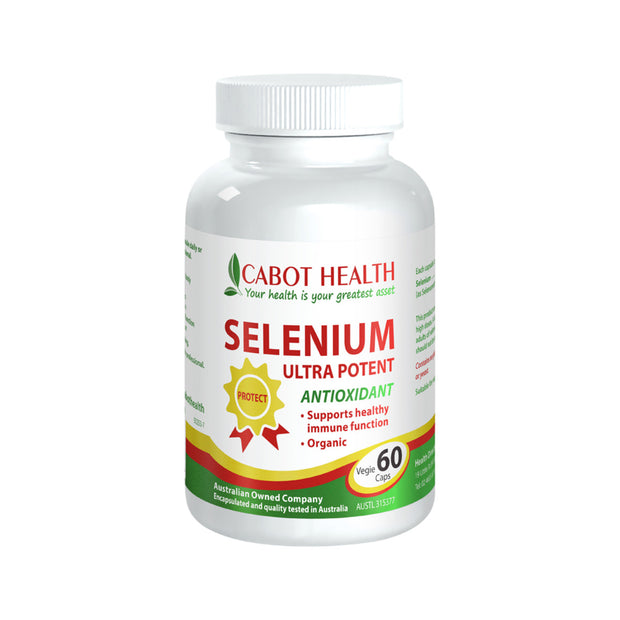 Selenium Ultra Potent 150mcg 60C Cabot Health