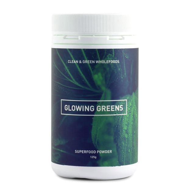 Glowing Greens 125g Clean and Green Wholefoods - Broome Natural Wellness