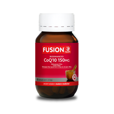 Fusion CoQ10 150mg 60T - Broome Natural Wellness