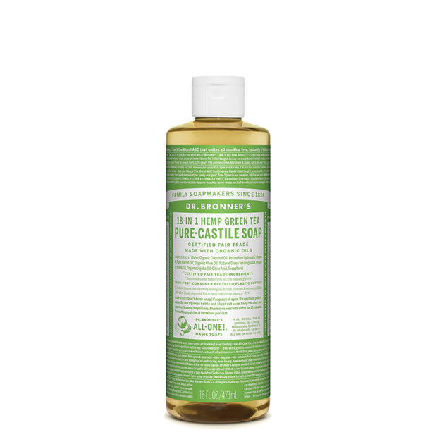 Green Tea Castile Liquid 237ml Dr Bronners - Broome Natural Wellness