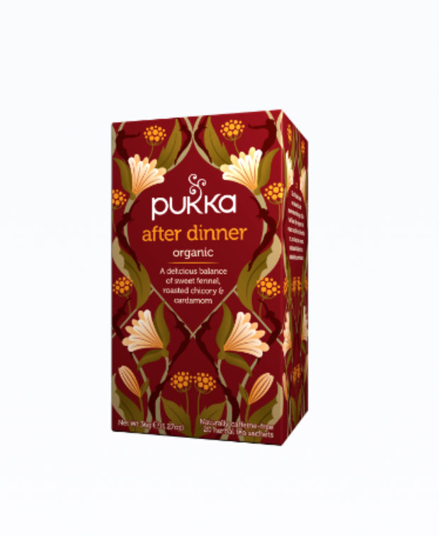 After Dinner Tea 20 Bags Pukka - Broome Natural Wellness