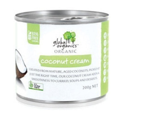 Coconut Cream 200g - Global Organics - Broome Natural Wellness