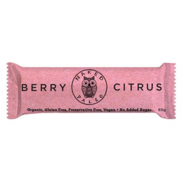 Berry Citrus Bar 65g Naked Paleo - Broome Natural Wellness