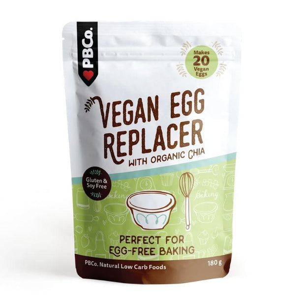 Vegan Egg Replacer With Chia 180g PBCO - Broome Natural Wellness