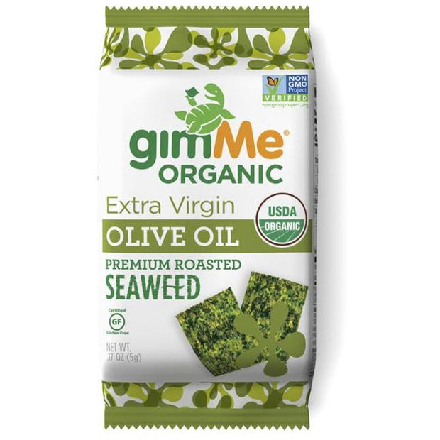 Roasted Seaweed Snacks Olive Oil 10g GIMME - Broome Natural Wellness
