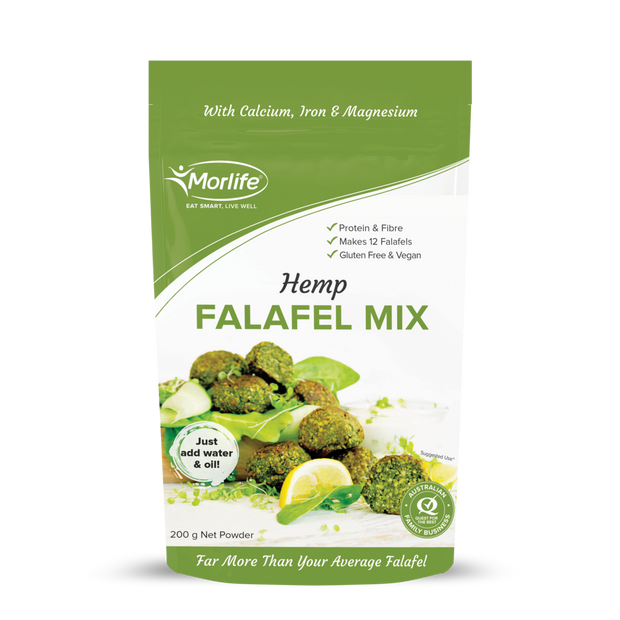 Hemp Falafel Mix 200g Morlife - Broome Natural Wellness