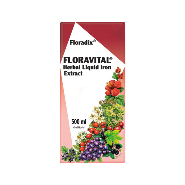 Floravital Herbal Iron Extract 500ml Floradix - Broome Natural Wellness
