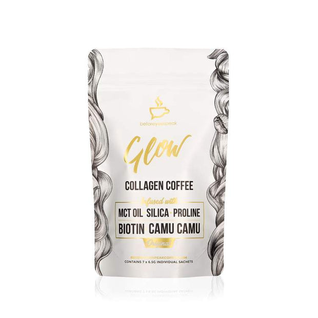 Glow Collagen Coffee 7 Sachets Before You Speak - Broome Natural Wellness