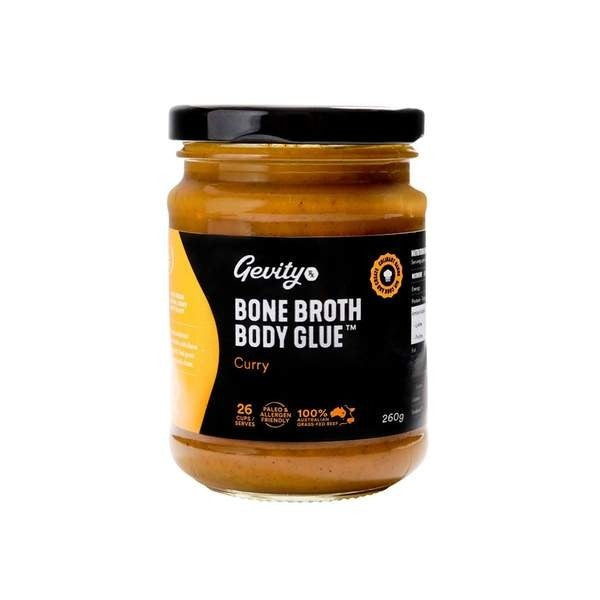 Bone Broth Body Glue Curry 260g GevityRX - Broome Natural Wellness