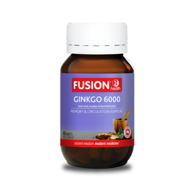 Fusion Gingko 6000 60T - Broome Natural Wellness