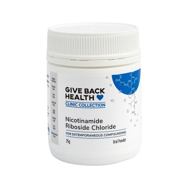 Nicotinamide Riboside Chloride Oral Powder 25g Give Back Health Clinic Collection