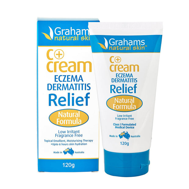 C Plus Cream Eczema& Dermatitis  120g Grahams - Broome Natural Wellness