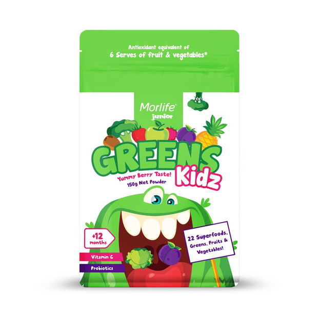 Greens Kidz 150g Morlife - Broome Natural Wellness