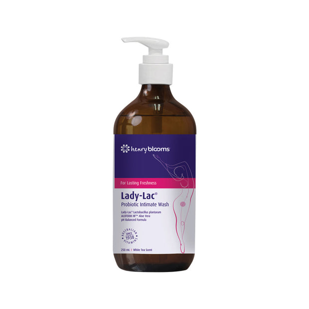 Lady Lac Probiotic Intimate Wash (White Tea Scent)250ml Blooms