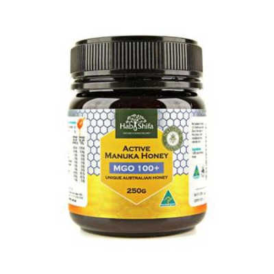 Manuka Australian Honey Active MGO 100+ 250g Hab Shifa