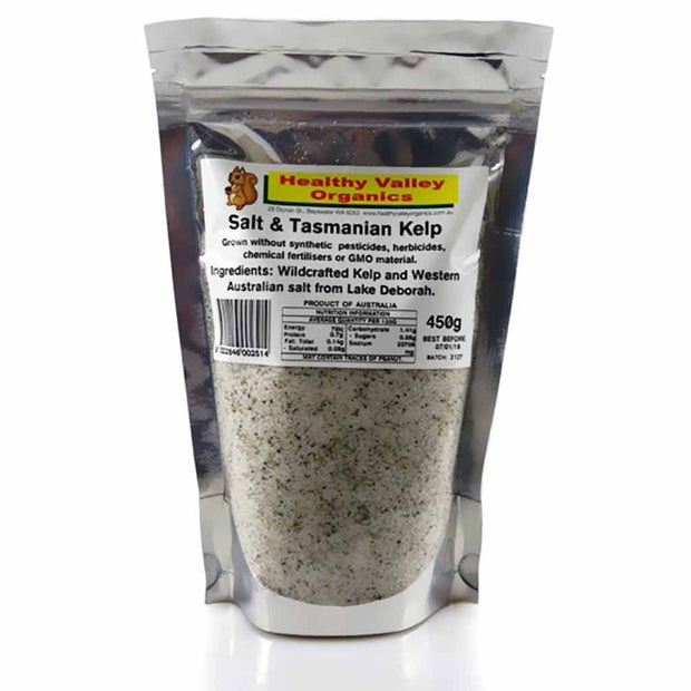 Tasmanian Kelp & WA Lake Salt 450g