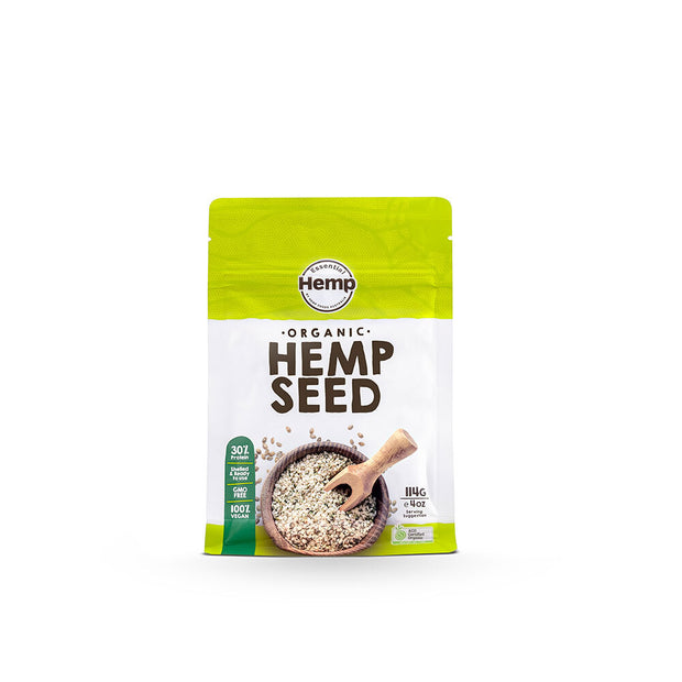 Organic Hulled Hemp Seeds 114g Essential Hemp - Broome Natural Wellness