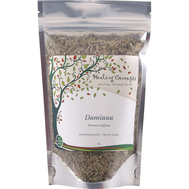 Damiana Tea 50g Healing Concepts - Broome Natural Wellness
