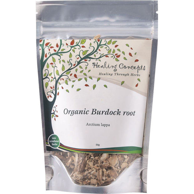Organic Burdock Root Tea 50g Healing Concepts - Broome Natural Wellness