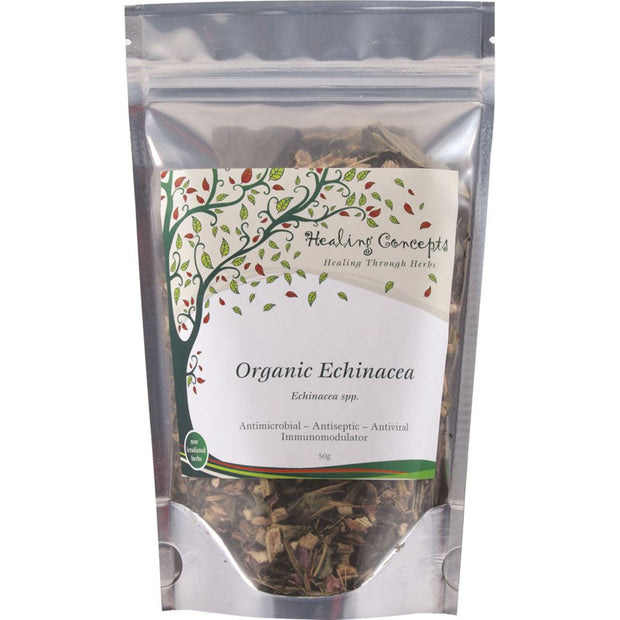Organic Echinacea Tea 50g Healing Concepts - Broome Natural Wellness
