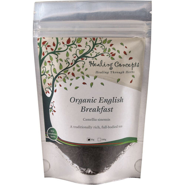 English Breakfast Organic Tea 50g Healing Concepts