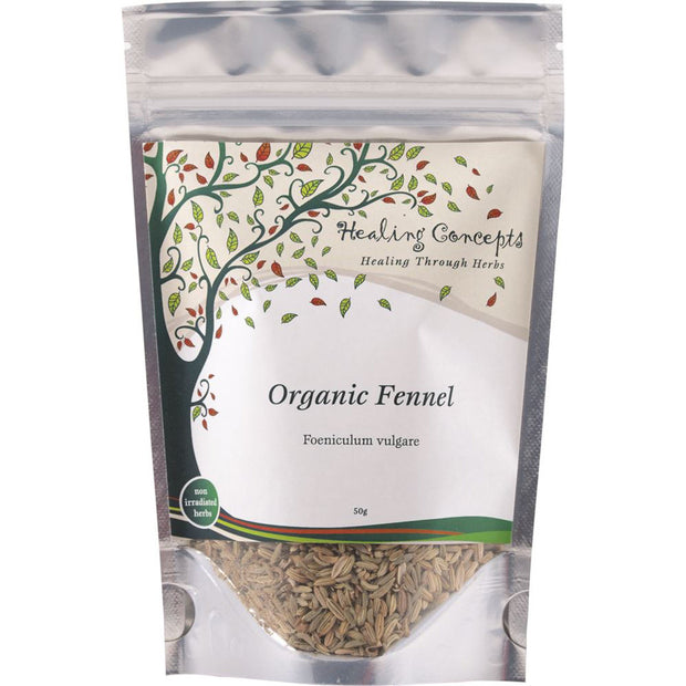 Organic Fennel Tea 50g Healing Concepts - Broome Natural Wellness