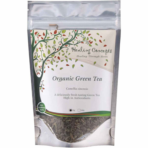 Green Tea Organic Tea 50g Healing Concepts
