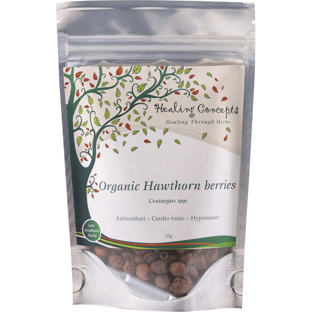 Hawthorn Berries Organic Tea 50g Healing Concepts - Broome Natural Wellness