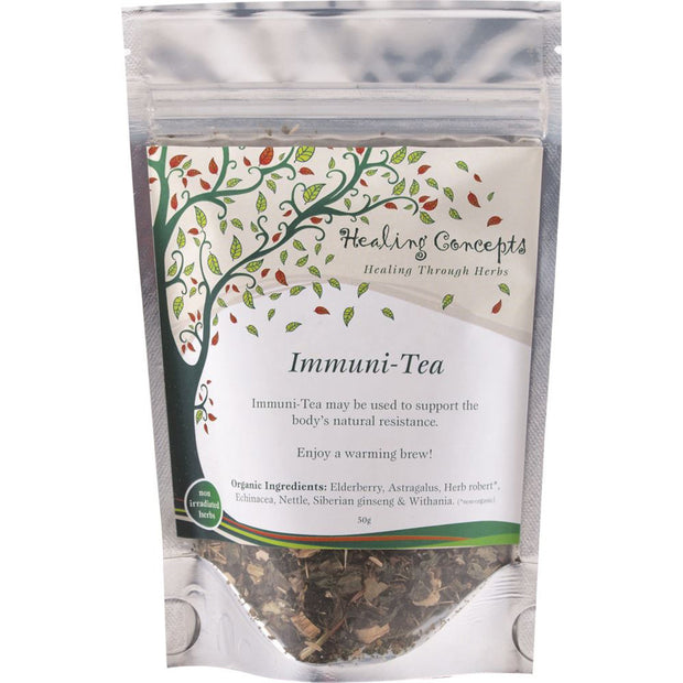 Organic Immuni Tea 50g  Healing Concepts - Broome Natural Wellness