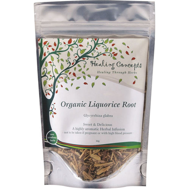 Organic Liquorice Root Tea 50g Healing Concepts - Broome Natural Wellness